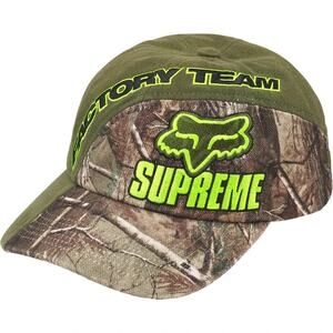 OS • Supreme®/Fox Racing® 6-Panel • Realtree® AP Camo • Cross Posted • Firm